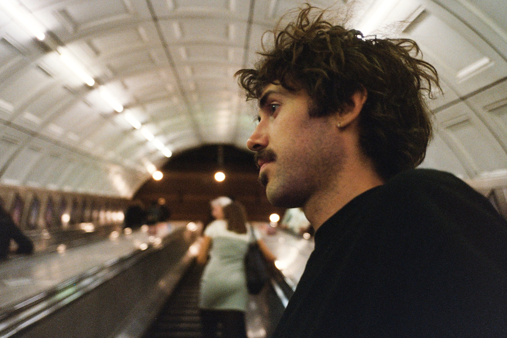 a friend in the subway